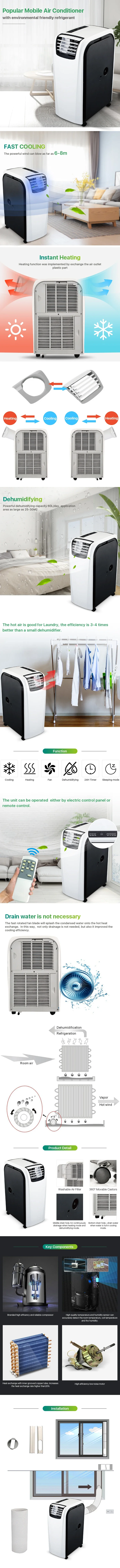 Portable Air Conditioner, 12000, R410a - detail 2