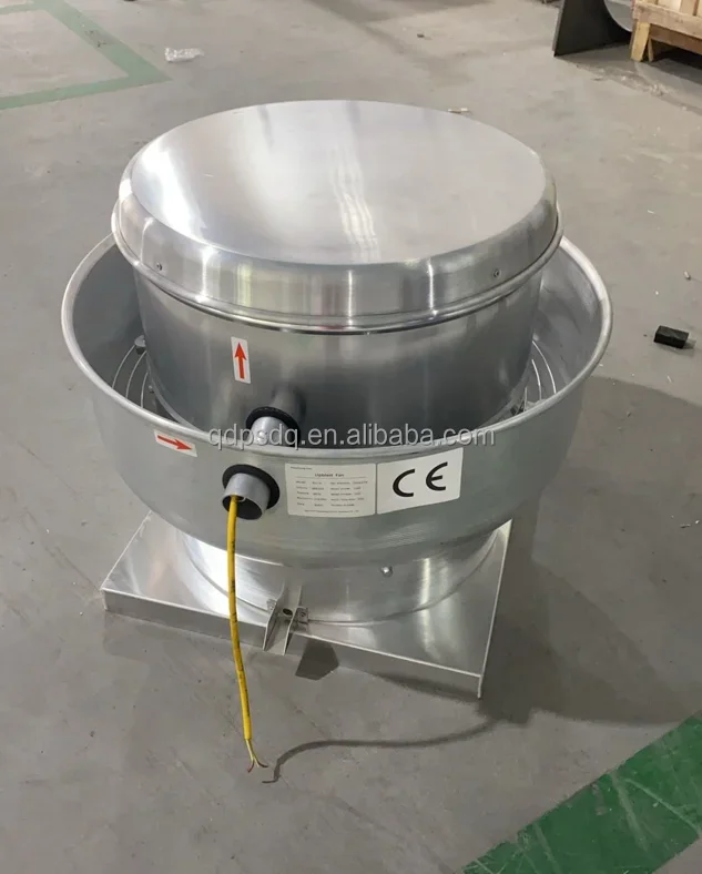 Centrifugal Roof Extractor, Aluminum, 110 V, Electric - detail 12