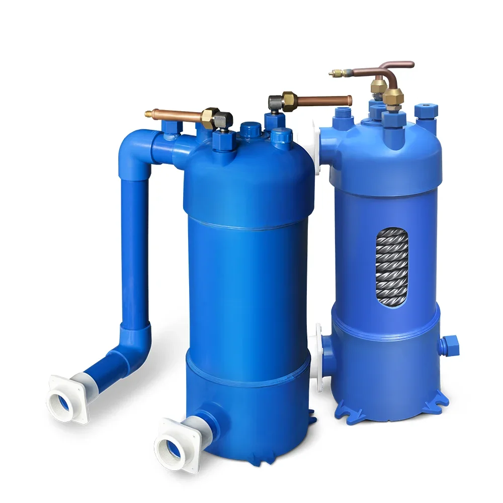 Tubeswimming Pool Heat Pump, 12kw, Titanium - detail 12