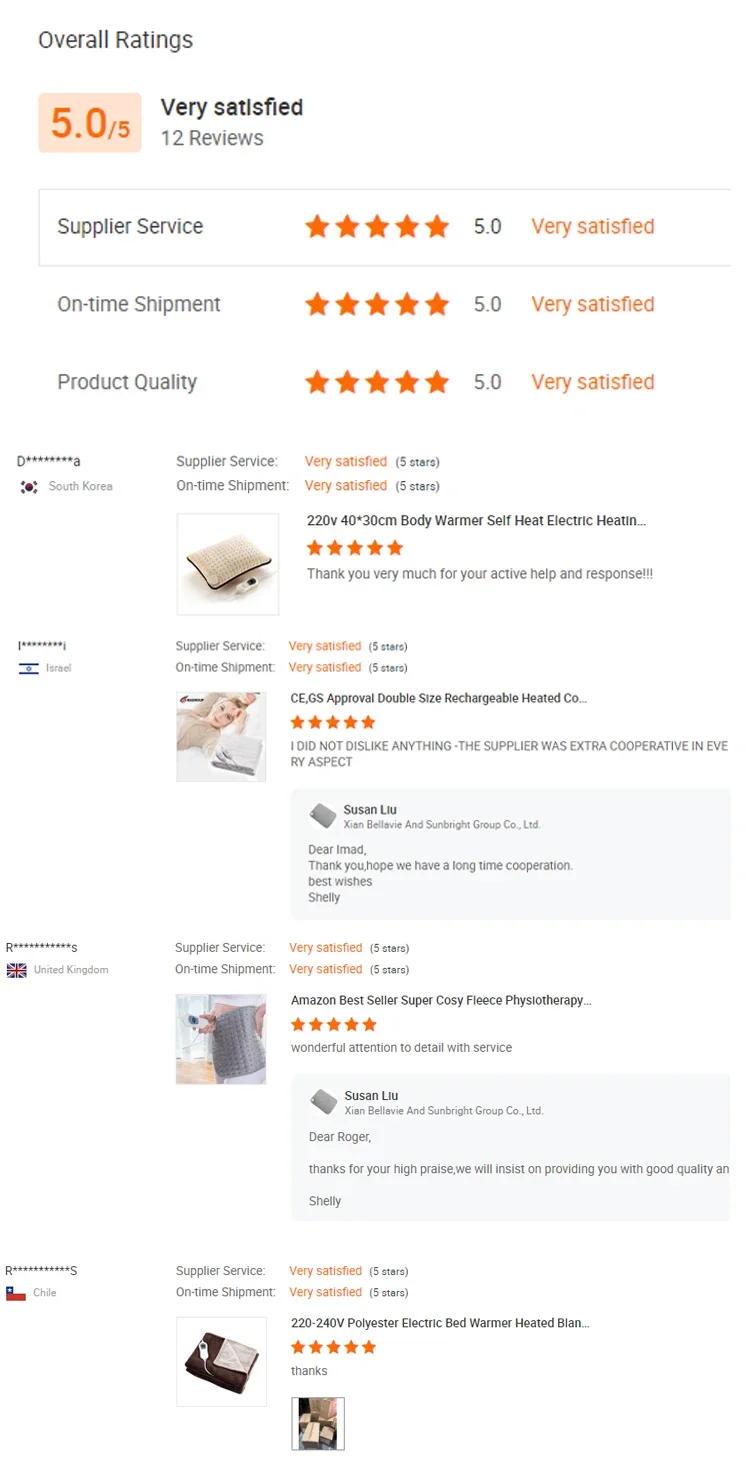 Size Electric Under Blanket, 220V, 55, Cotton - detail 14
