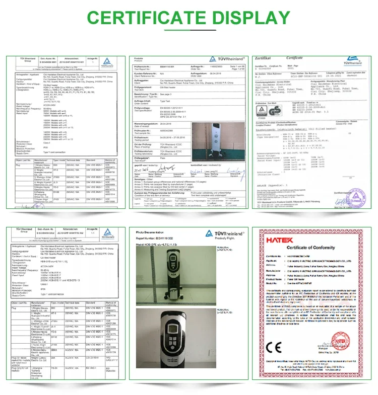 Oil Heater, LCD, Electric, HY-B5-D - detail 18