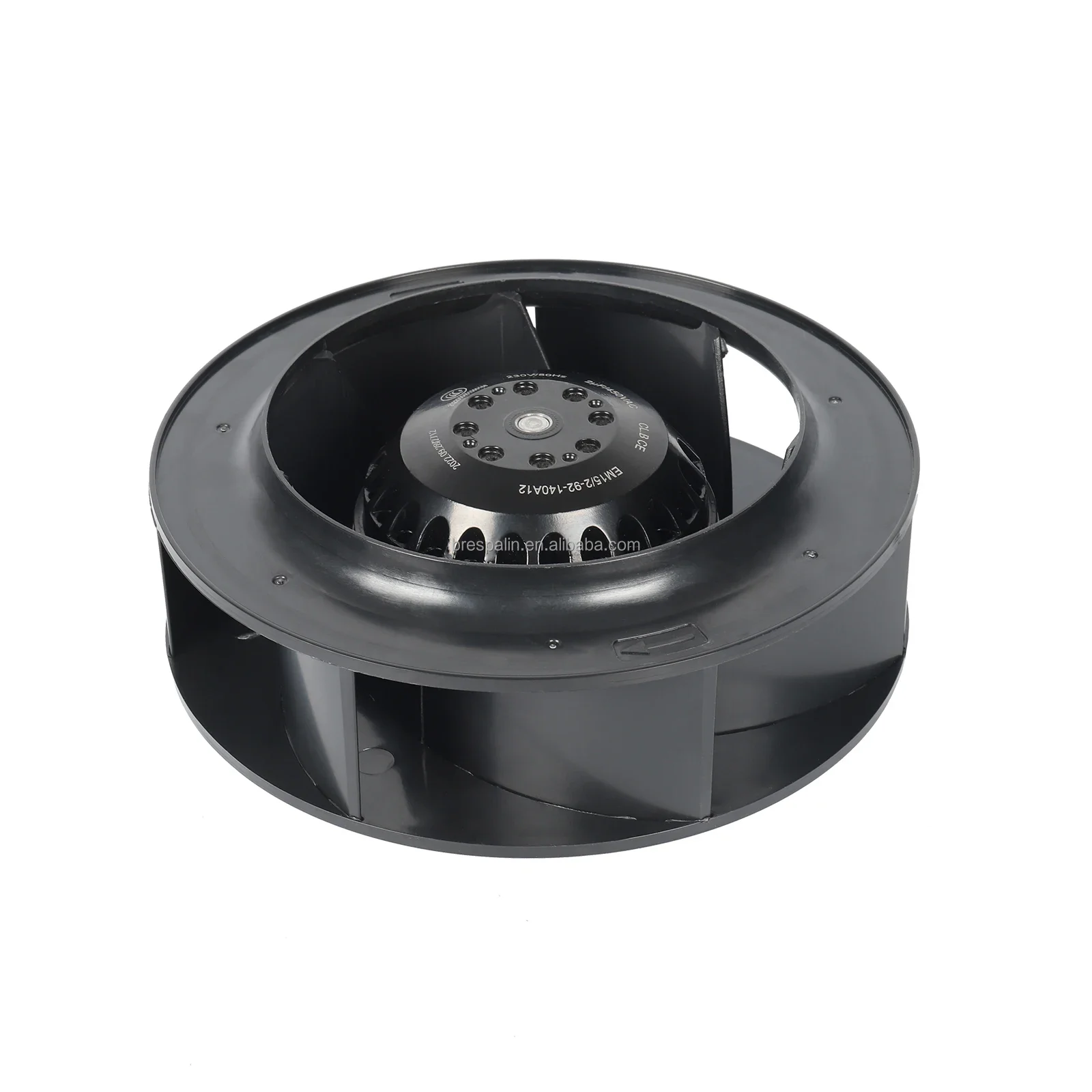 Curved Centrifugal Duct Fan, 230V, Cast Iron - detail 10