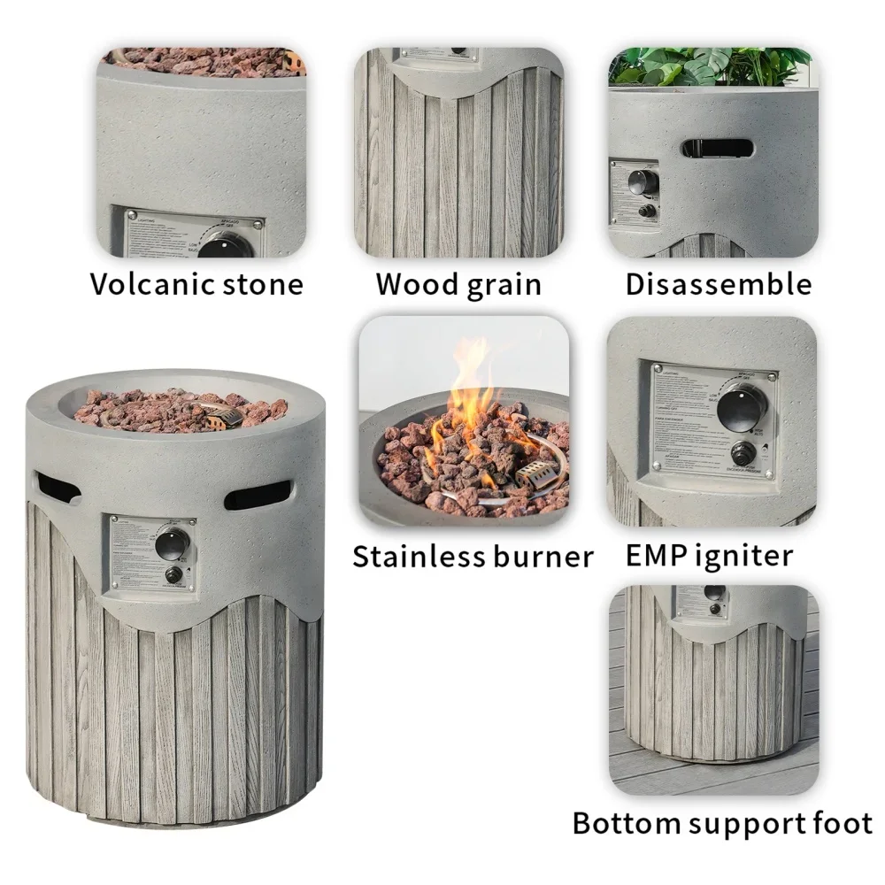 Patio Heater, Portable, Magnesium Oxide, Gargen Furniture - detail 22