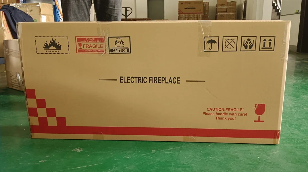 Electric Fireplace, Wall, 750W, Metal - detail 68