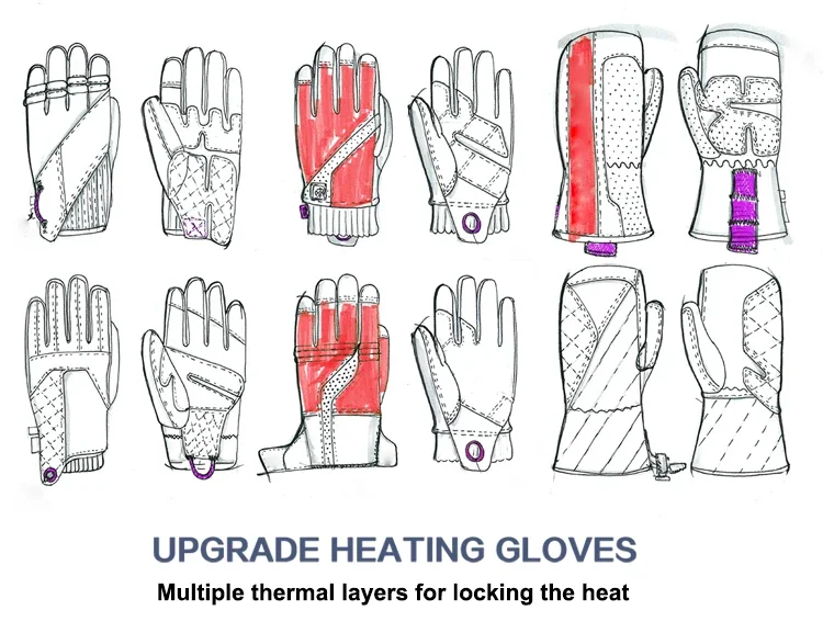 Foot Hand Warmers, USB, spandex, heated gloves - detail 14