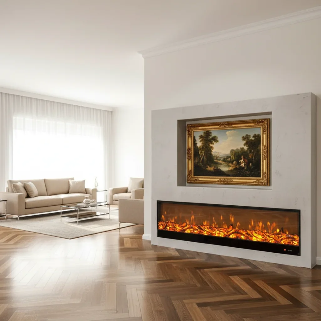 Electric Fireplace, 30inch, Wall - detail 50