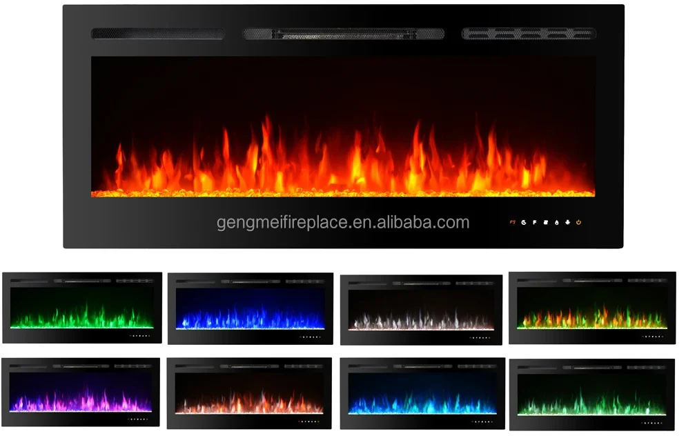 Electric Fireplace, Wall, 120V-230V, 1400W-1800W - detail 4