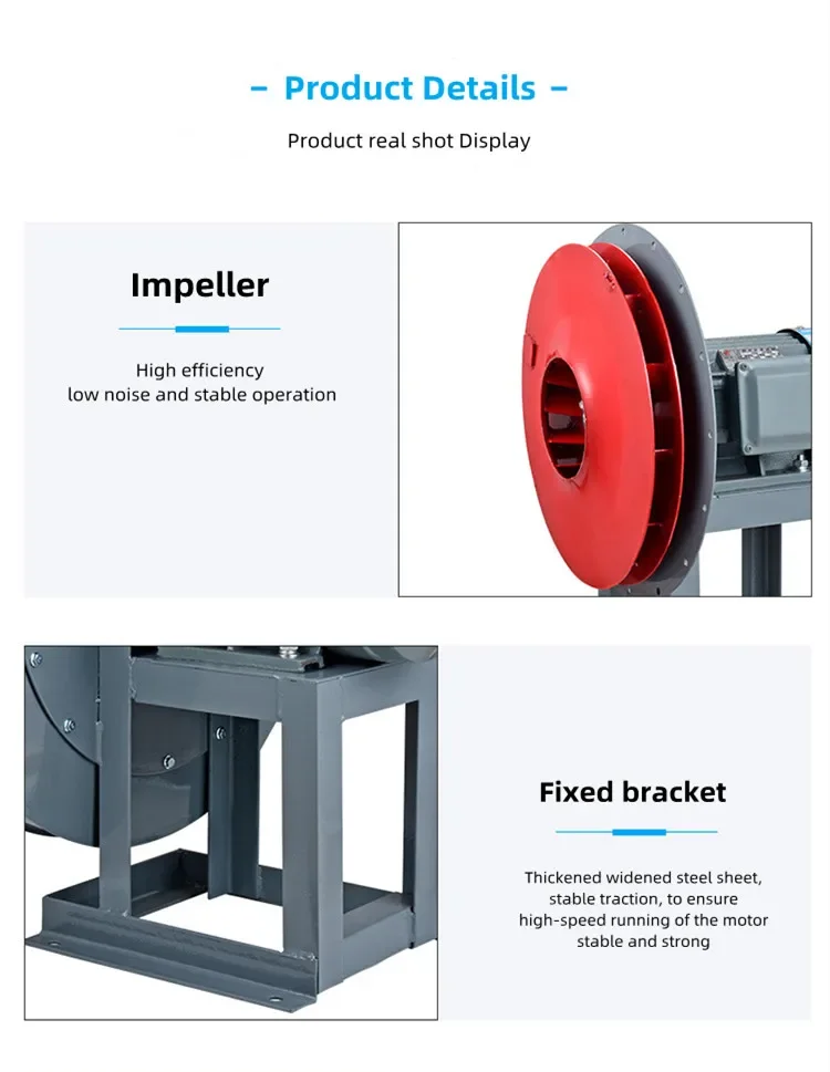 Centrifugal Blower, 0.75 kw-30 KW - detail 10