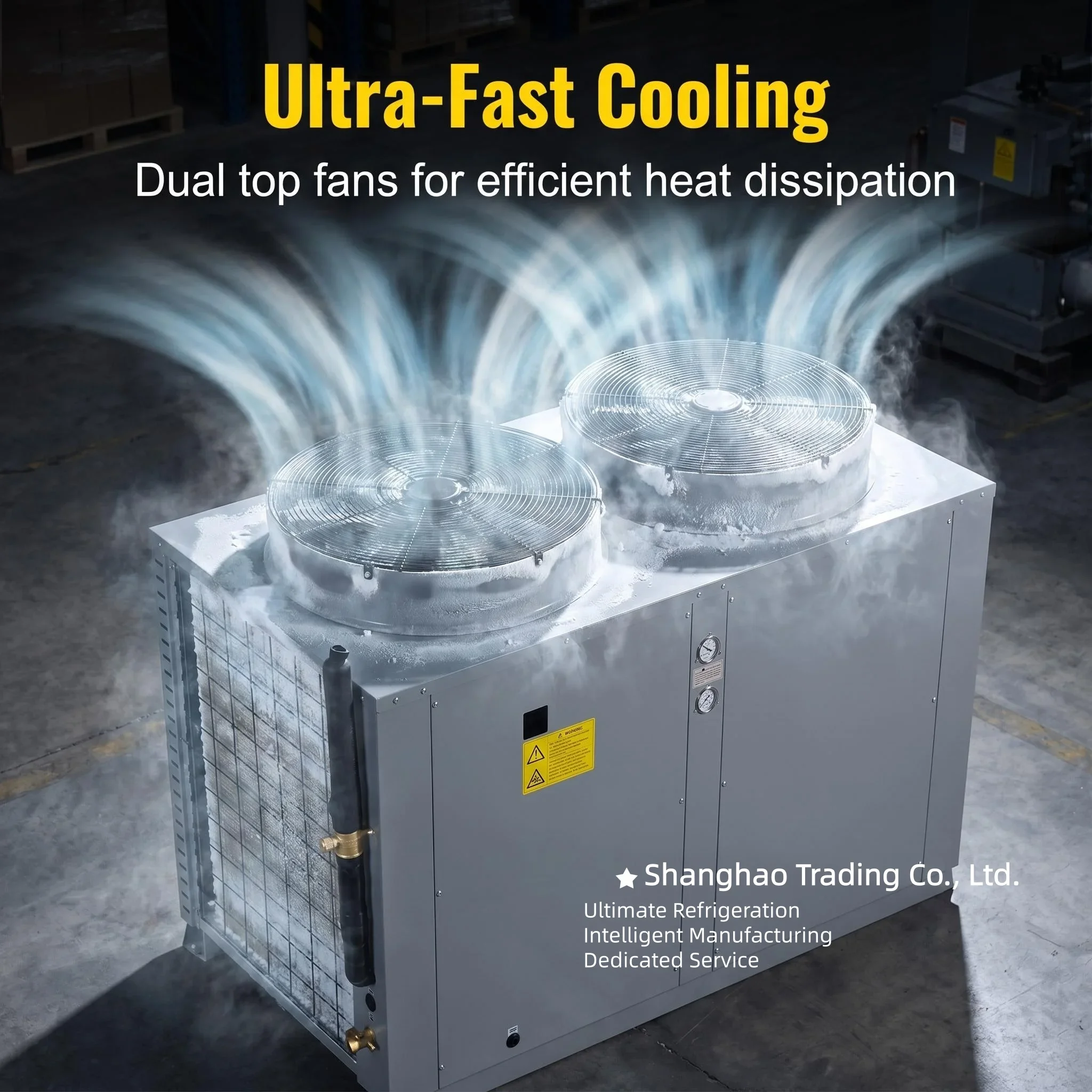 Cooled Cold Room Compressor, 3HP/5HP/10HP/15HP, 18C - detail 2