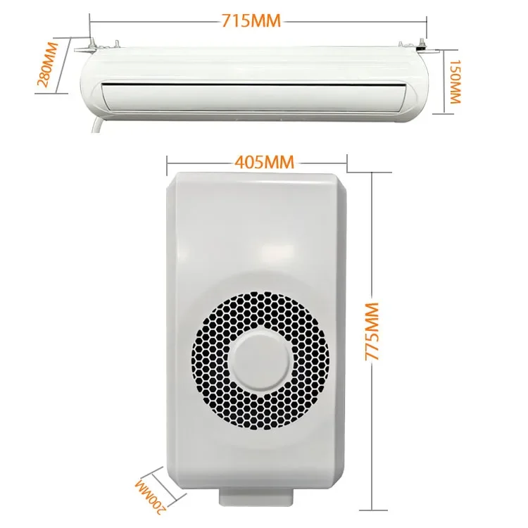Split Air Conditioners, Roof, 12V - detail 16
