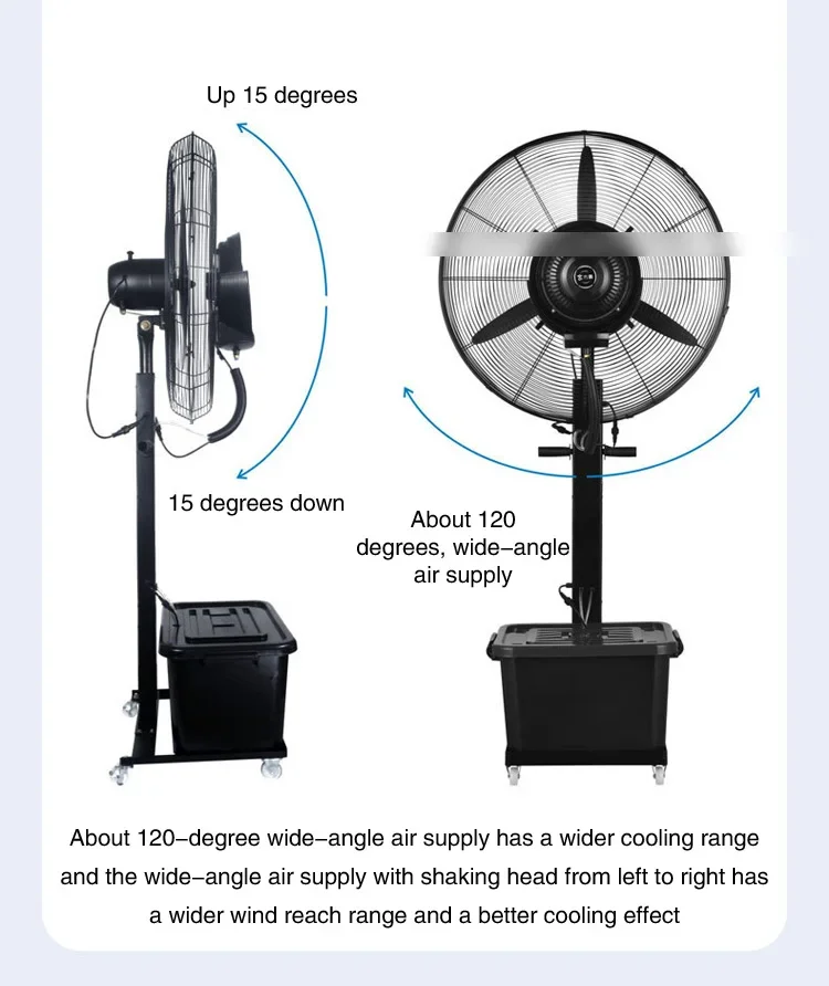 Capacity Misting Fan, 42L, 230w - detail 18