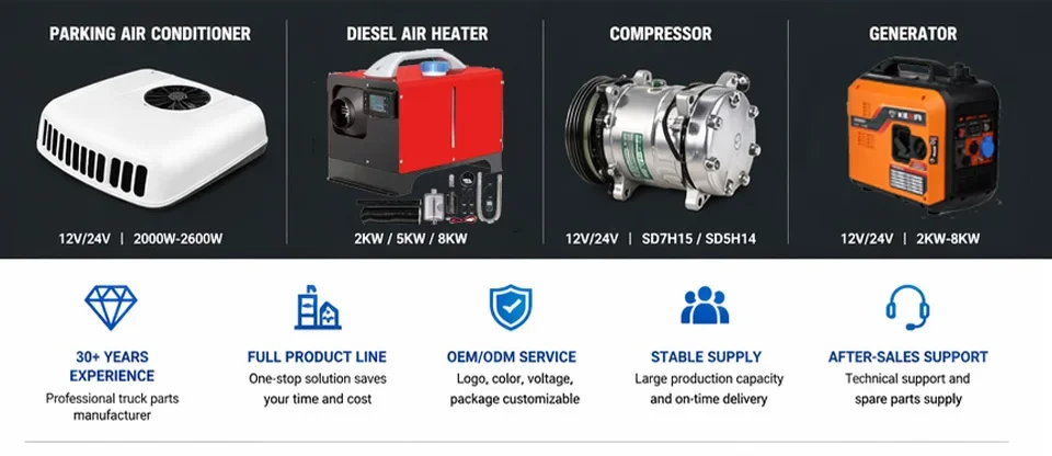Diesel Parking Air Heater, 12V, 24V, 5KW, 8KW - detail 4