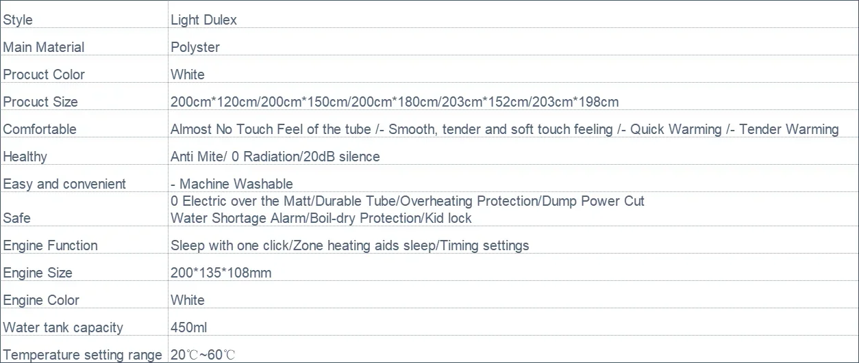 Electric Heating Blanket, 110.22, 300 - detail 2