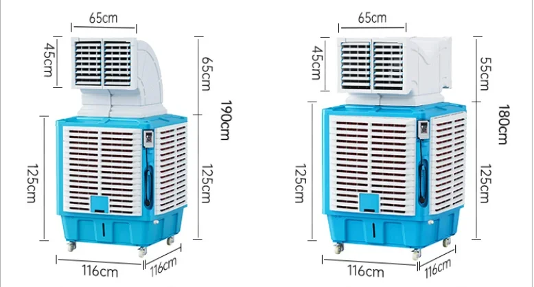 Type Water Fan, 9000BTU, Wall, 380V - detail 6