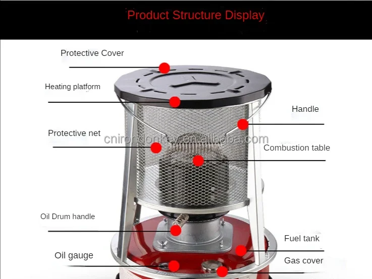 Irondonkey Kerosene Stove, 0.24~0.28 liters - detail 10