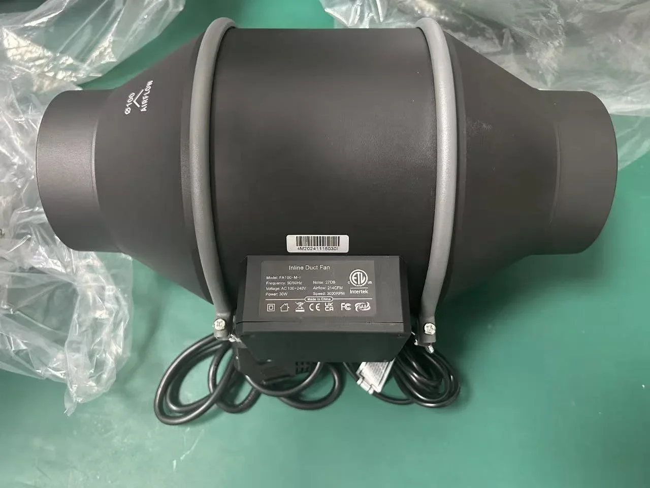 Inline Duct Fan, Plastic, Centrifugal - detail 4