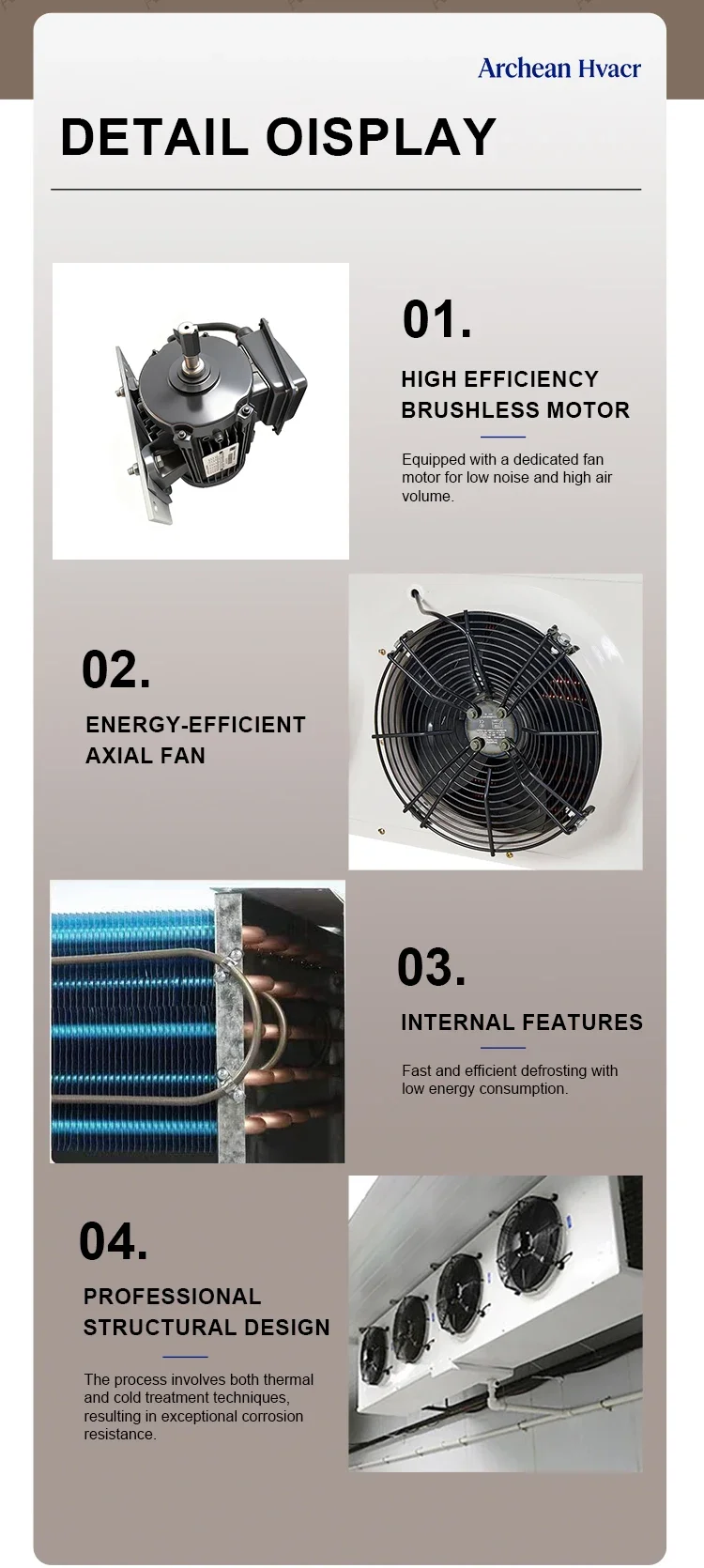 Unit Cooler, FreezerDD-12.0/60, Evaporator - detail 12