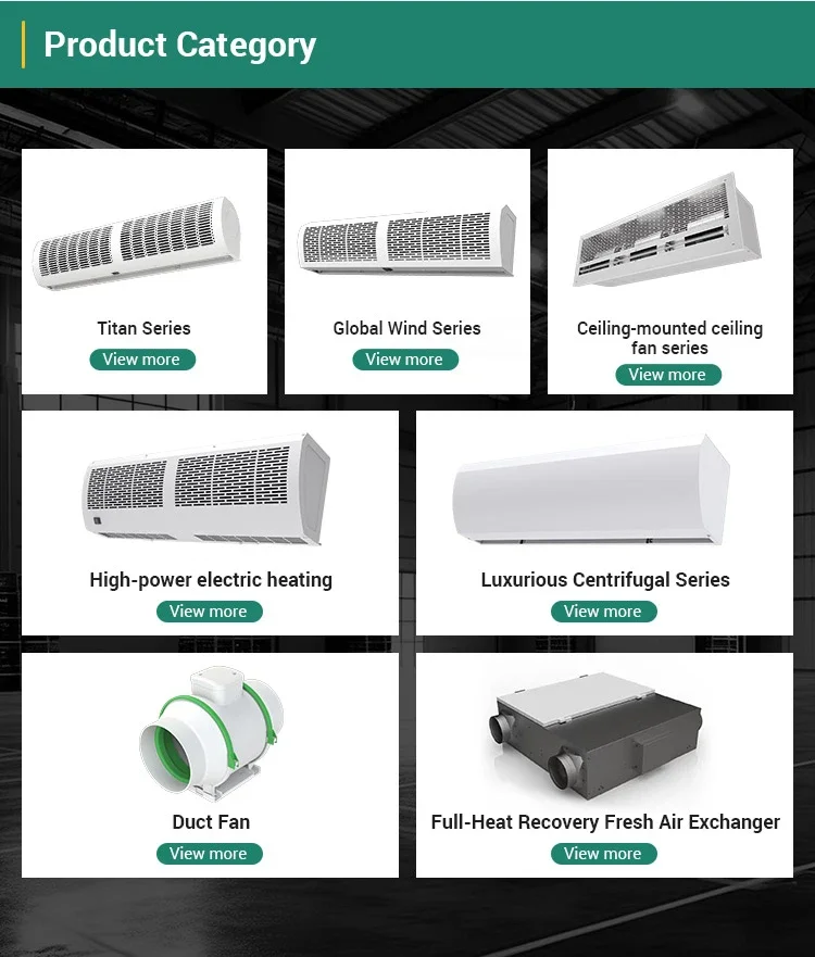Door Air Curtain, Air Handling Unit - detail 10