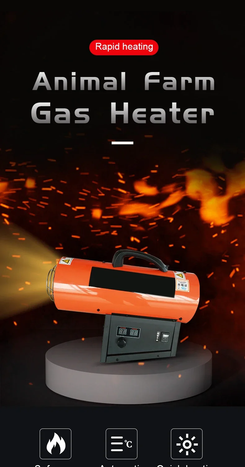 Gas Heater, Portable, 220V, 50HZ - detail 2
