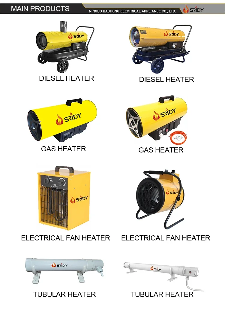 Dieselkerosene Forced Air Heater, 30KW, Portable - detail 14