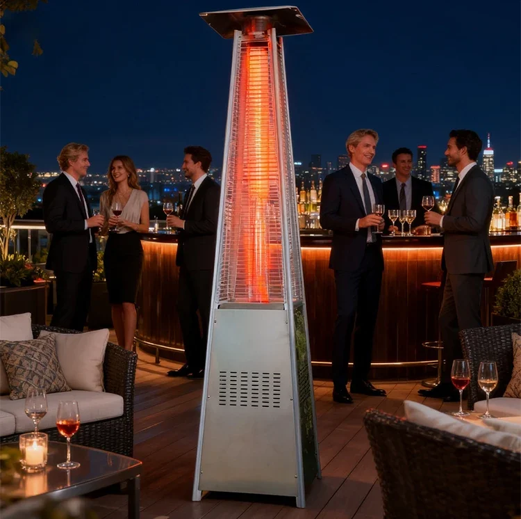 Pyramid Propane Heater, Stainless, Steel, 48000, BTU - detail 22