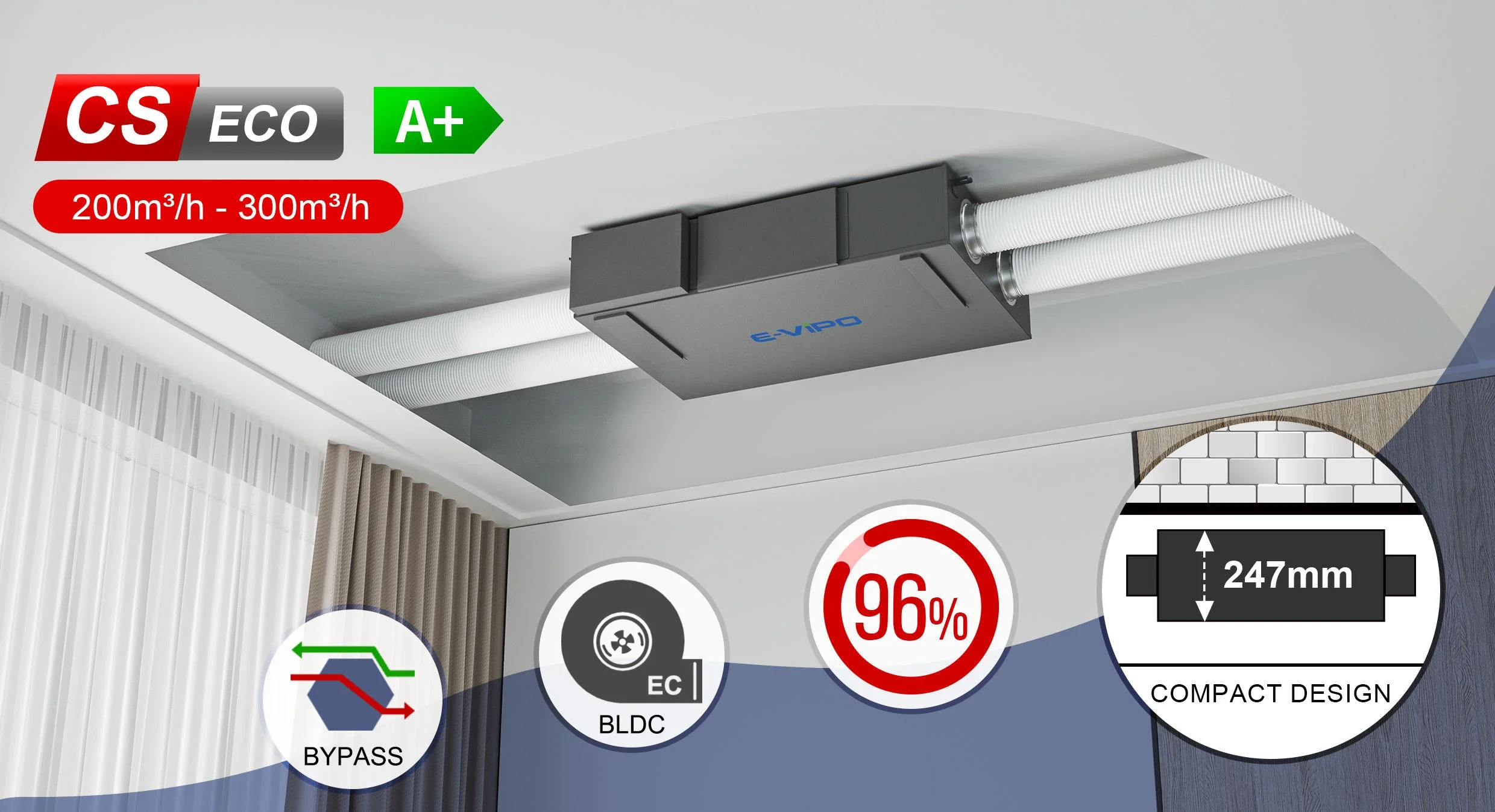 E-vipo Residential Fan, Inline, Centrifugal - detail 24