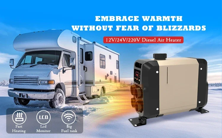 Fired Parking Air Heater, 12V, 24V, 220V, 5KW - detail 2