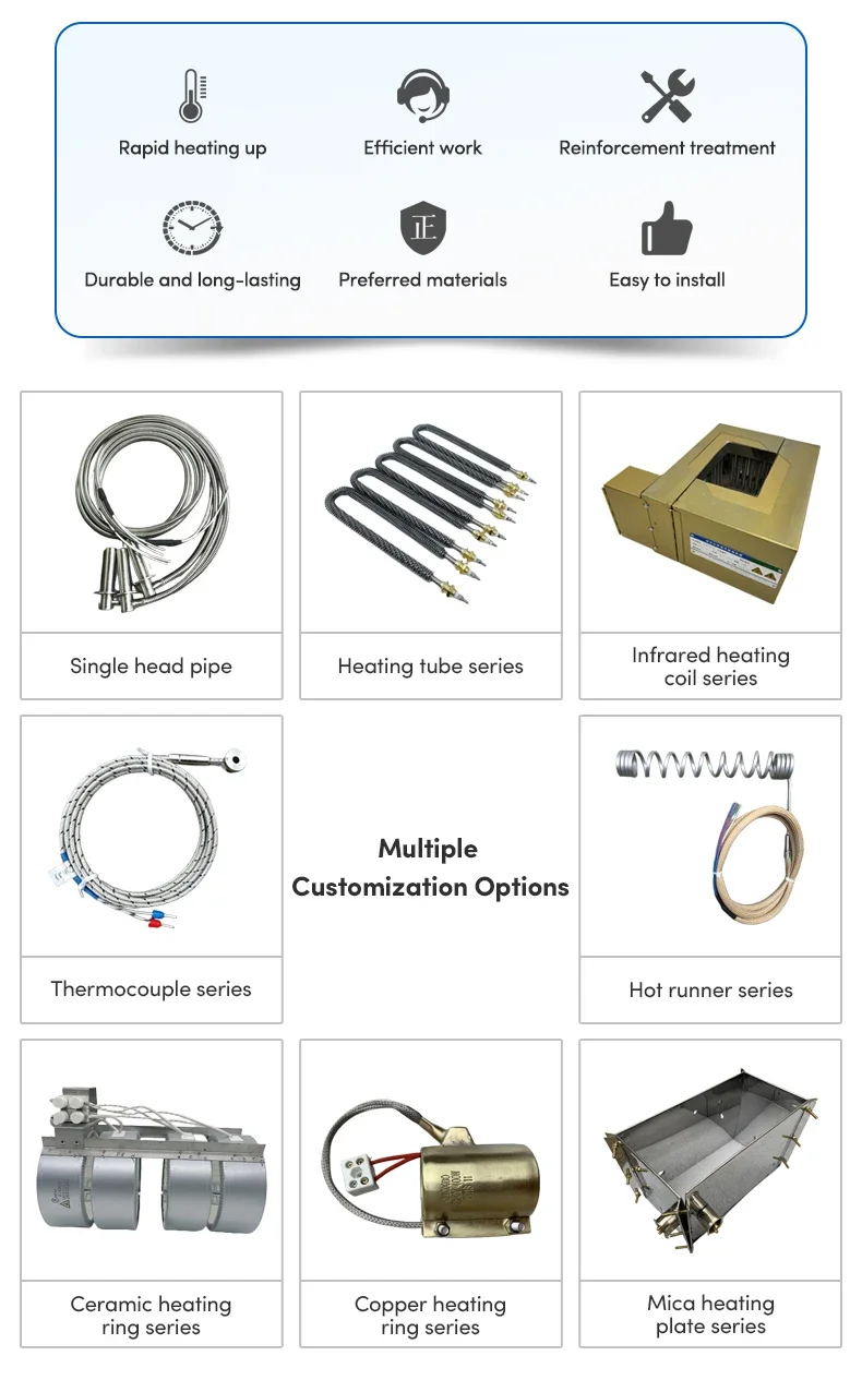 Straight Tubular Heater, 220 V, 30w--5kw - detail 12