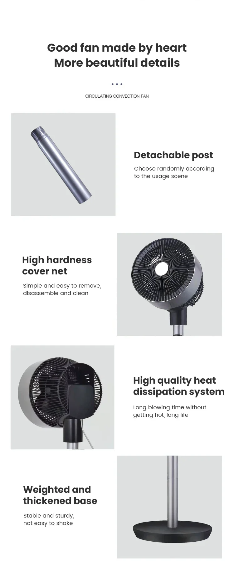 Standing Smart Fan, 220, 50 - detail 18