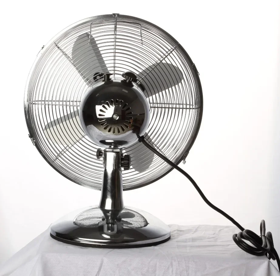 Chrome Table Fan, 220, Electric - detail 8