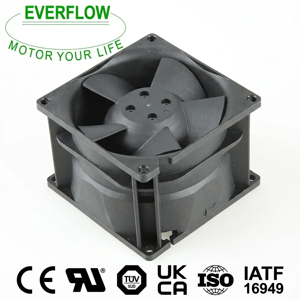 Cooling Fan, Axial, 80*56mm, 12V, Waterproof - detail 4