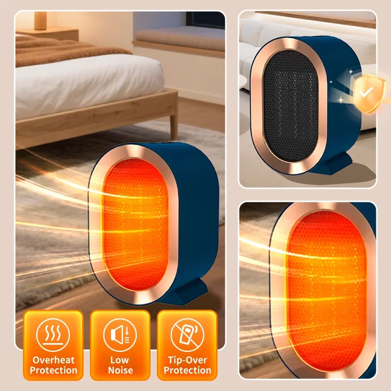 Small Electric Heater, Portable, 1200W, PTC - detail 8
