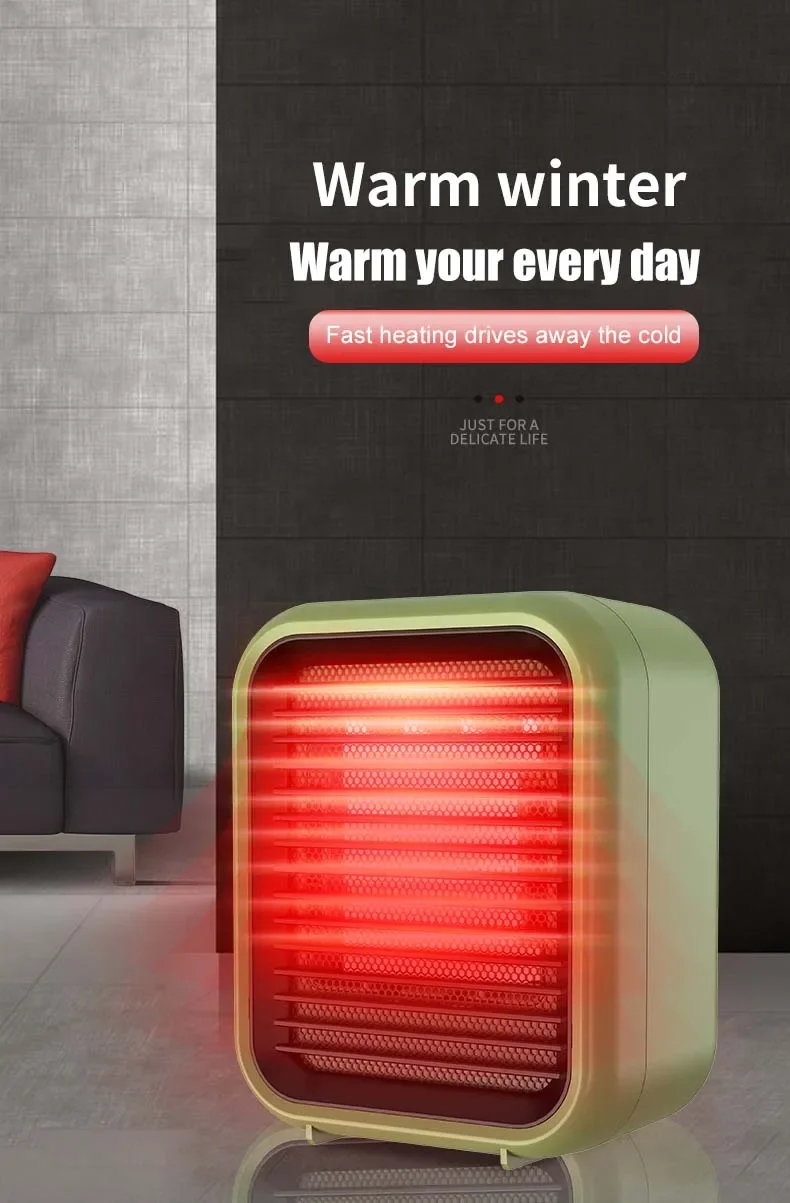 Fast Heating Desktop Fan, AFY, PTC, 800W - detail 10