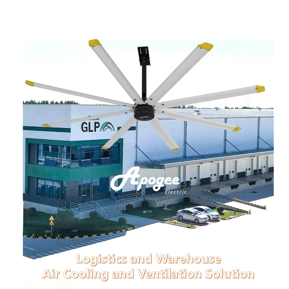 Hvls Industrial Fan, 110 V, 13600 m3 - detail 6