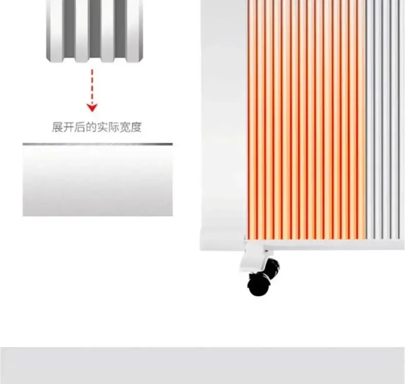 Carbon Crystal Electric Heater, 2000 W, Metal - detail 16