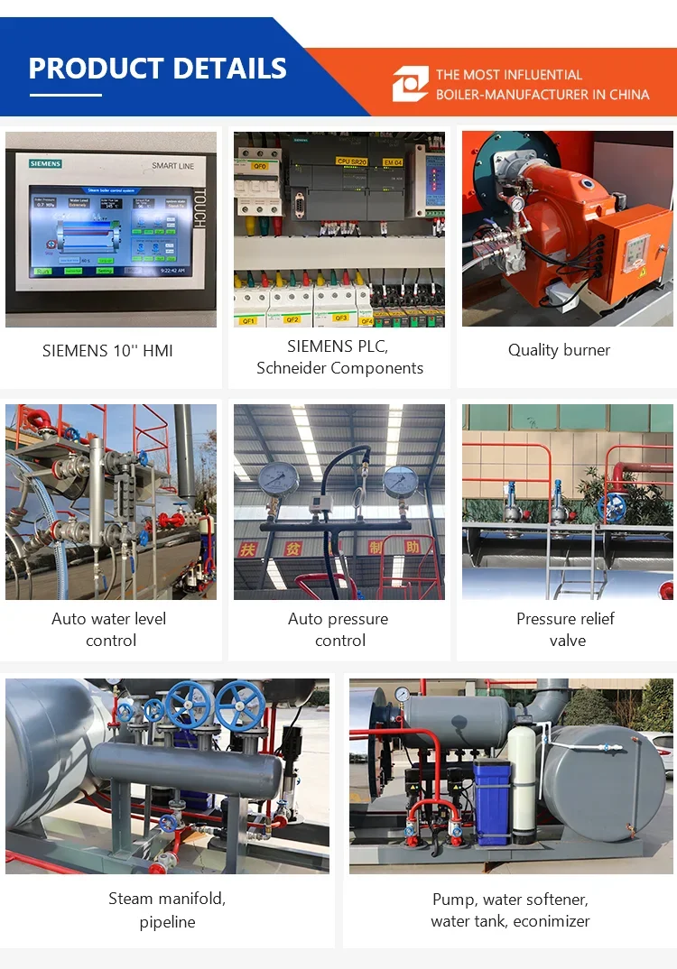 Steam Generator, 2000Kg/Hr, Stainless, Steel - detail 24