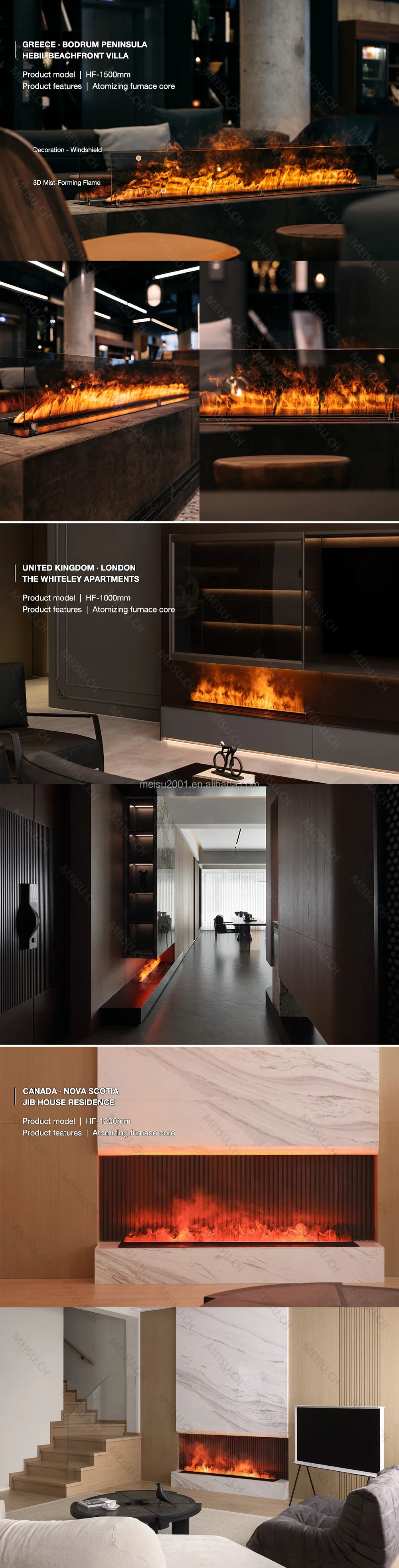 Recessed Luxury Heater, 200W, 304 stainless steel - detail 2