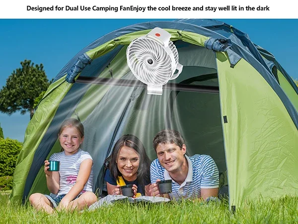 Portable Clip Fan, 360, LED - detail 12