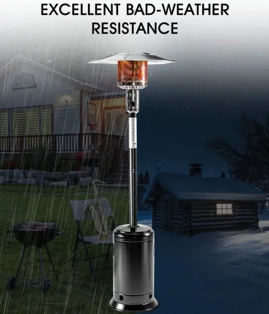 Patio Heater, Stainless, Steel - detail 8
