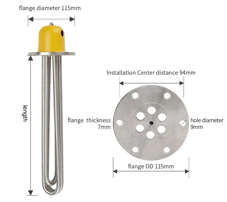 Electric Water Boiler, 415v, 6kw, 9kw, 12kw - detail 8