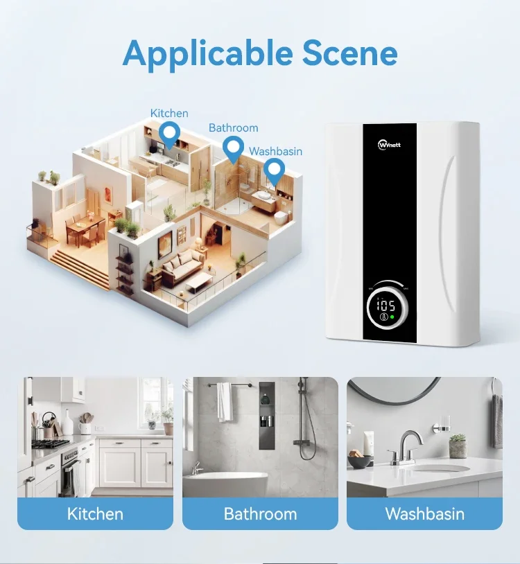 Electric Water Heater, 8kW, 240V, 60Hz, ETL - detail 6