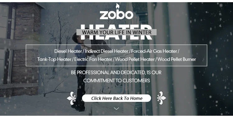 Gas Heater, ZOBO, Portable, 40KW - detail 2