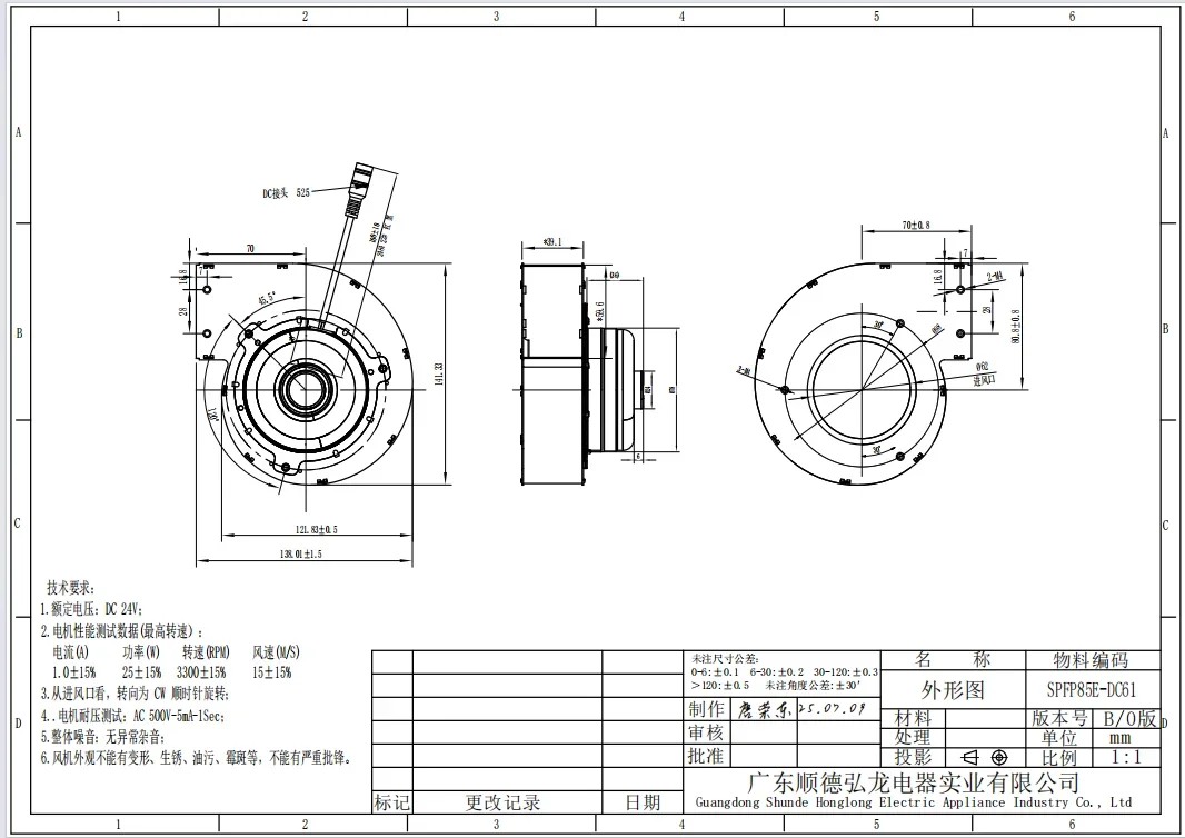 Centrifugal Blower, Dc 24V, Battery Powered - detail 32