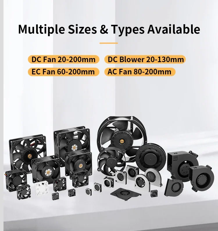 Ball Bearing, YCCFAN, IP55, Waterproof, 1238 - detail 4