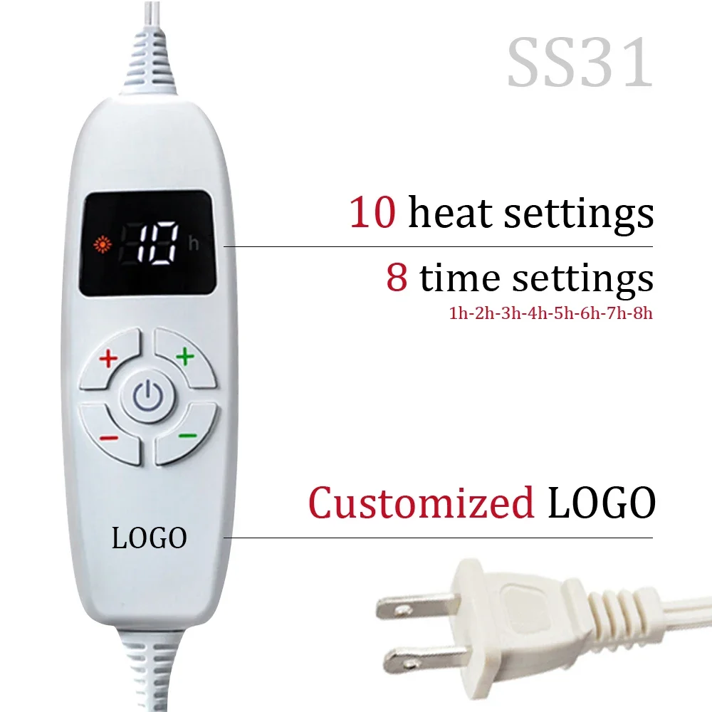 Fast Heating Electric Blanket, ETL, 60"x70" - detail 30