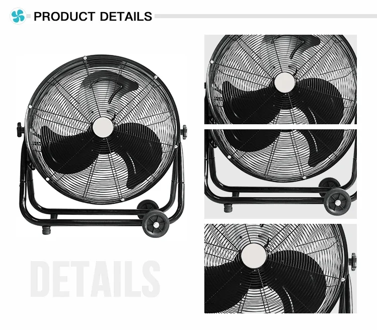 Shop Warehouse Industrial Blower, 20'', 110V, 120V, Portable - detail 6