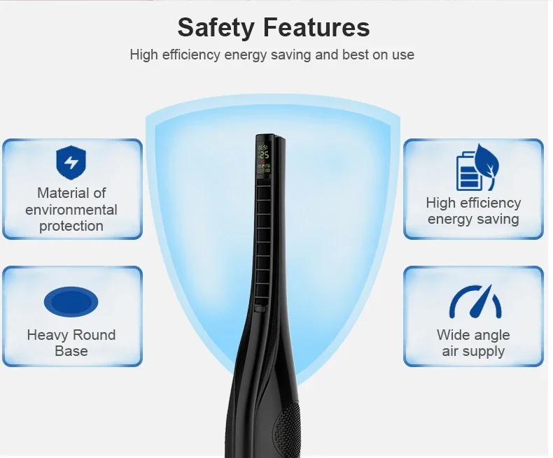 Tower Fan, 30W, ABS - detail 14