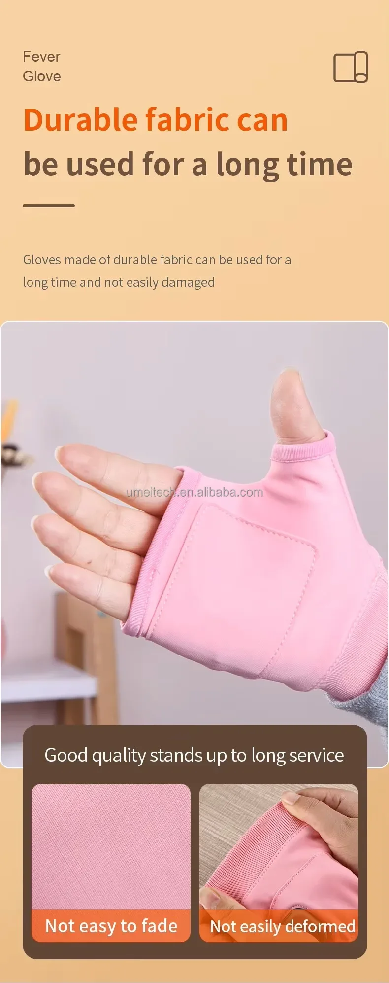 Hand Warmer, 2000Mah, Bamboo Charcoal Yarn, Wrist Support - detail 14