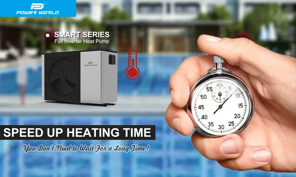 Swimming Pool Heat Pump, R32, Titanium - detail 2
