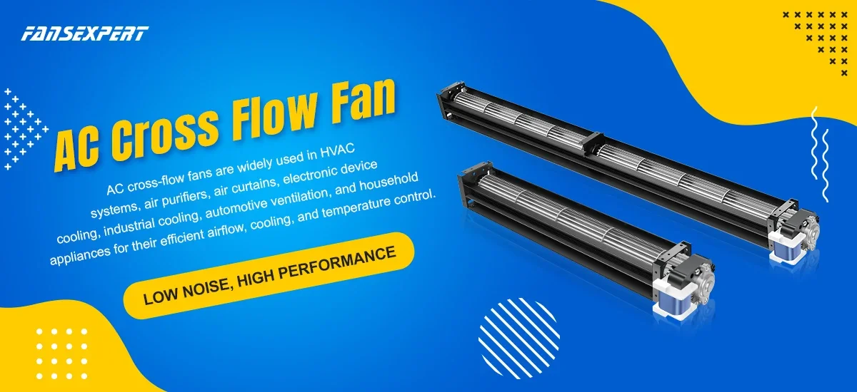 Cross Flow Fan, 50mm, 230V, 2000RPM, Brushless - detail 2